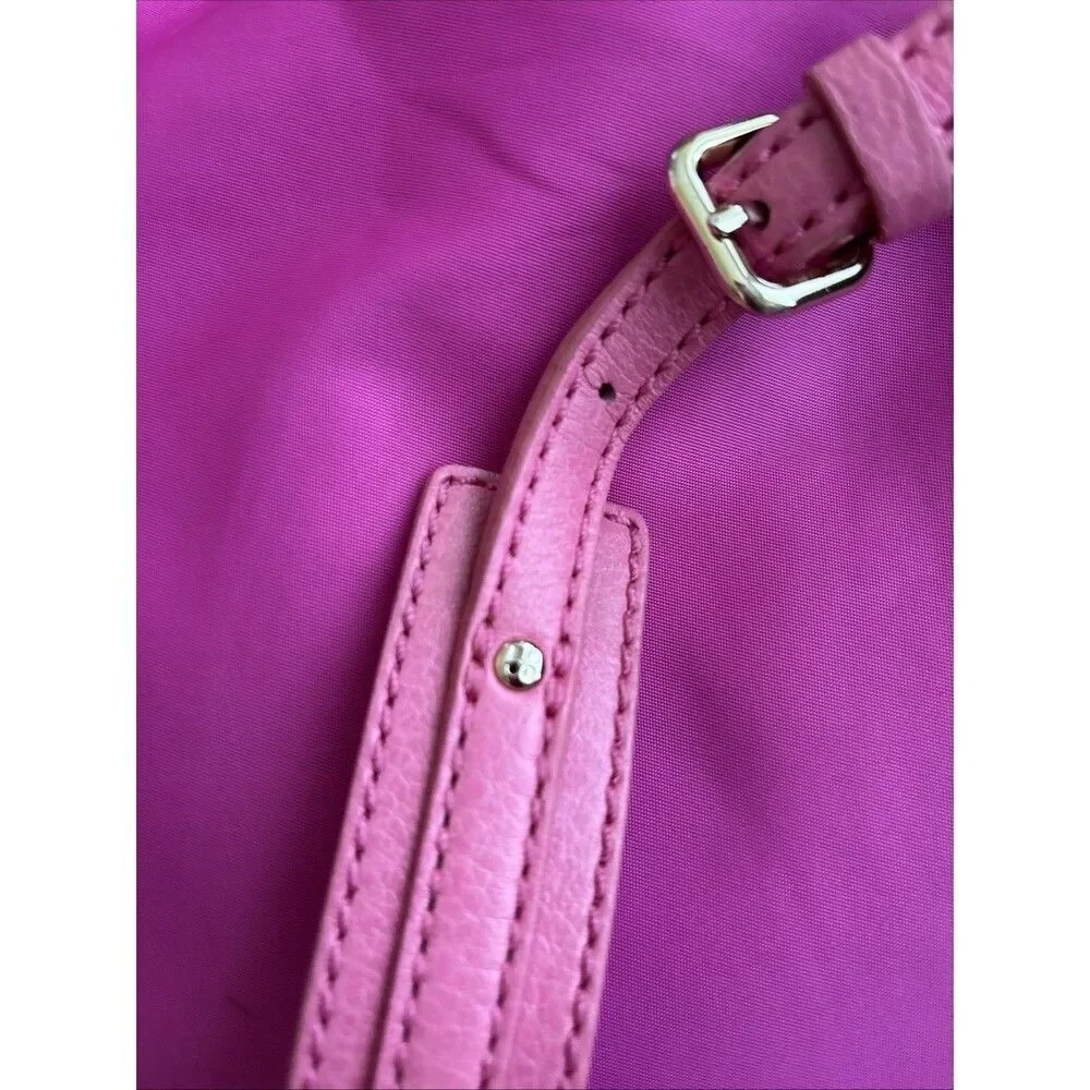 Kate Spade Victoria Basic Nylon Pink Swing/ Adjustable Crossbody Y2K Sur…